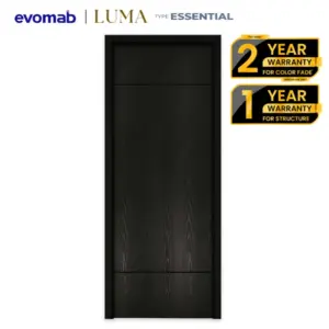 (Custom Ukuran) LUMA Door Engineering Wood Type Essential | Garansi 2 + 1 Tahun | Pintu Single, Pintu Double, Pintu Mother & Son, Pintu Sliding