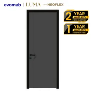 LUMA Door Engineering Wood Type Neoflex Garansi 2 Tahun (Pintu Custom) FREE Handle Set Accero by evomab