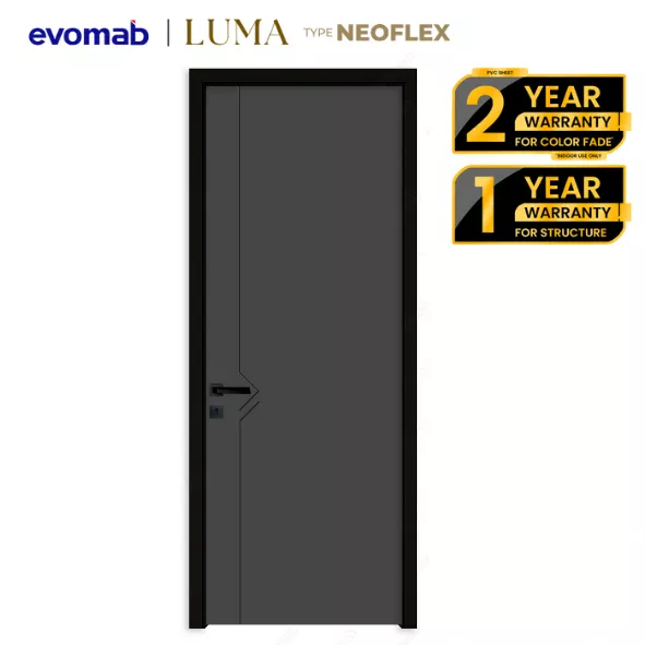 LUMA Door Engineering Wood Type Neoflex Garansi 2 Tahun (Pintu Custom) FREE Handle Set Accero by evomab