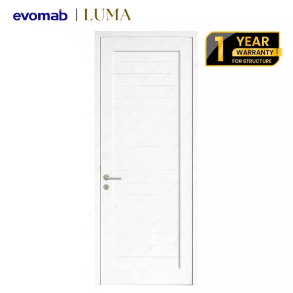 LUMA uPVC Door 800x2100mm Garansi 1 Tahun FREE Handle Set Accero by evomab
