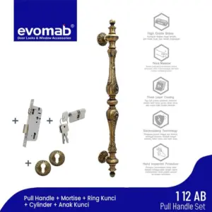 evomab Pull Handle Pintu Klasik / Antik 1.12-AB