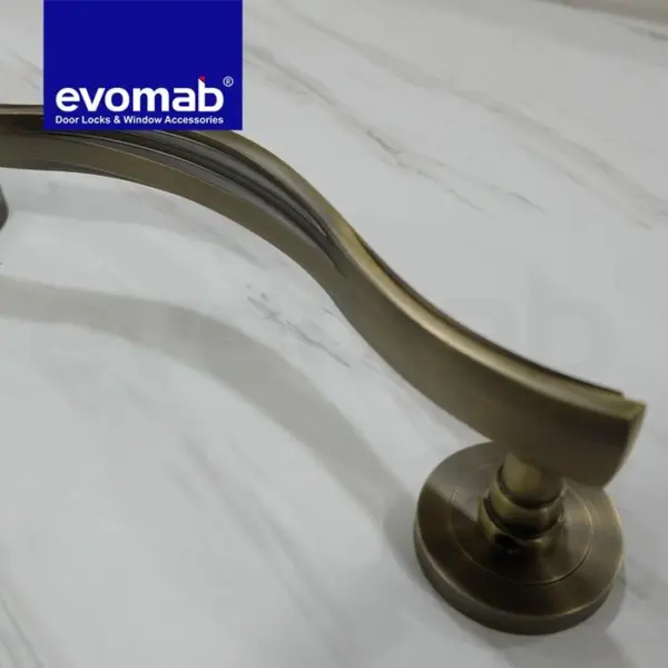 evomab Pull Handle / Pintu Kupu Tarung Klasik / Antik PH100-218 - Gambar 4